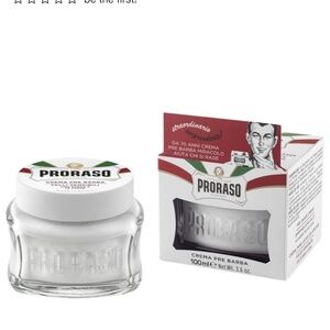 Proraso Pre-Shave Cream For Sensitive Skin 3.6oz brand new